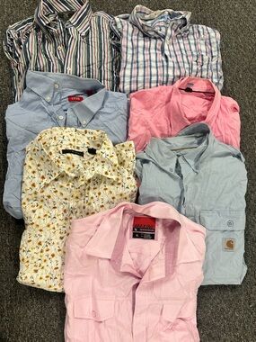 Mens Button Down Shirt Bundle